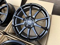 4x felgi aluminiowe NOWE czarne 5x112 r18 et38 8J Alufelgi Germany 18”