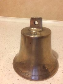 Stary dzwon jachtowy z mosiądzu kolekcja