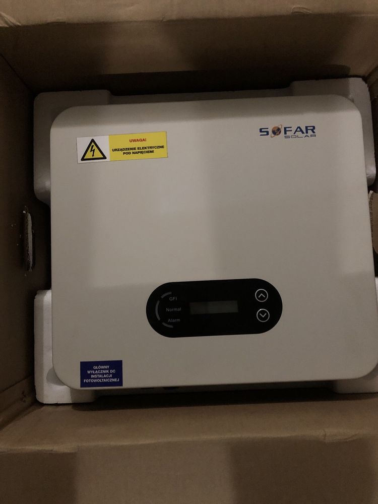 Sofar Solar 4,4kwh - cały zestaw - jak nowka - KTL-X G3 4 kW 3-fazowy