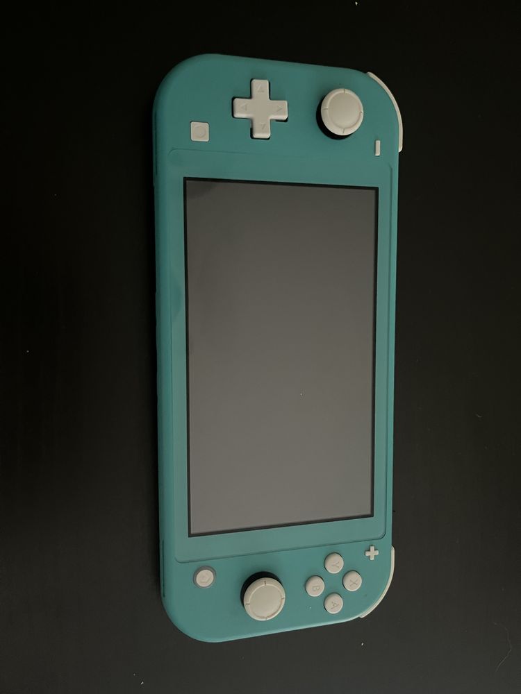 Nintendo switch azul turquesa