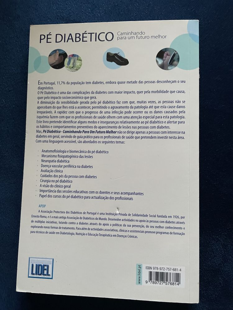 Livro “O pé diabético da APDP”