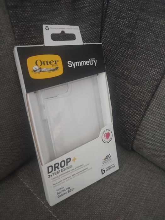 Otterbox Symmetry etui do Samsung S22+ PLUS 5G etui pancerne bezbarwne