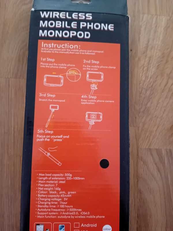Selfie Stick - Modelo: Z07-5