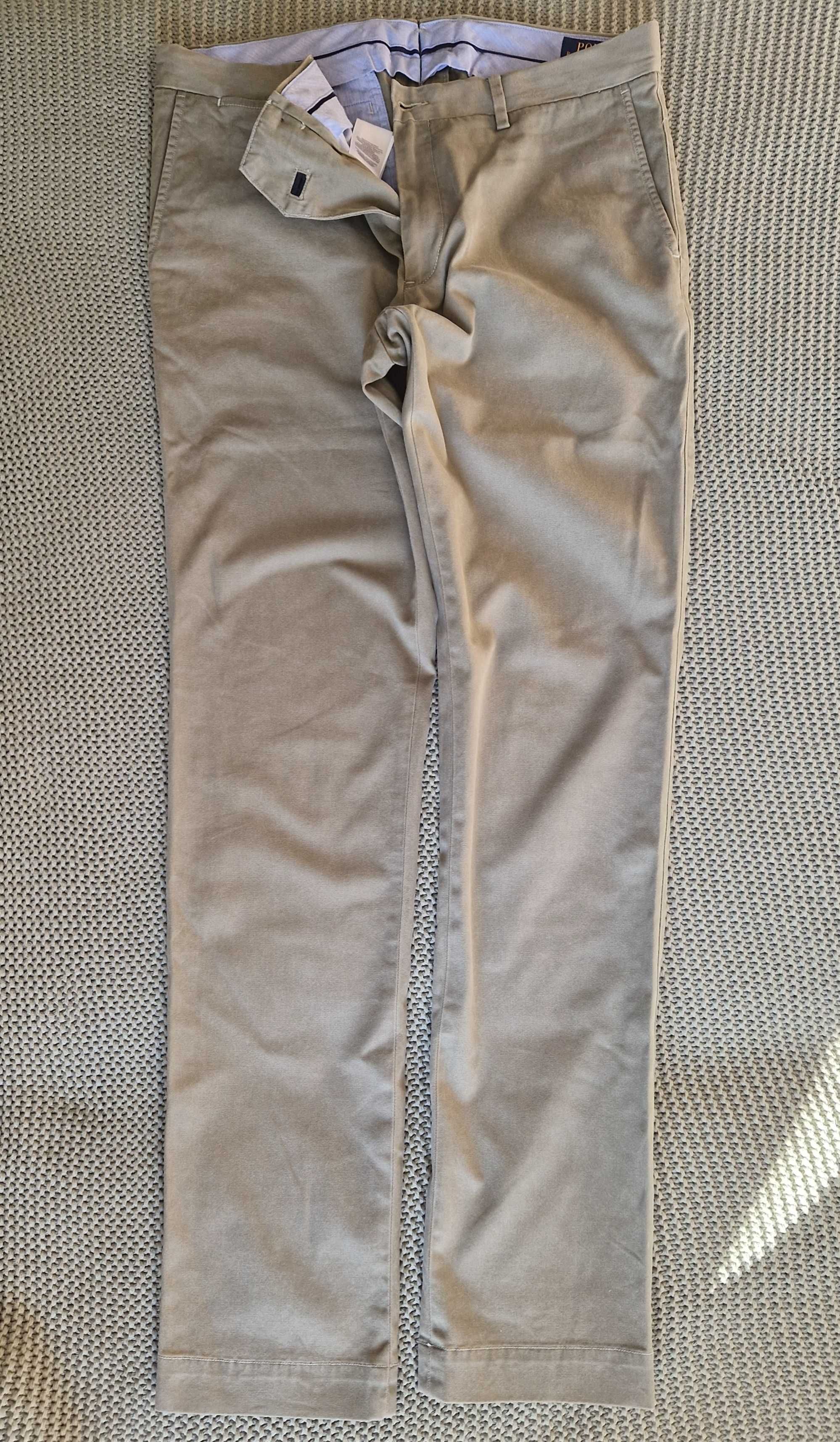 męskie spodnie chinosy POLO Ralth Lauren rozm. 34/34