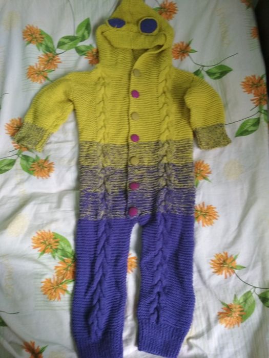 Вязанные комбинезоны