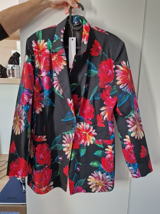 Creownia Marynarka damska kwiaty