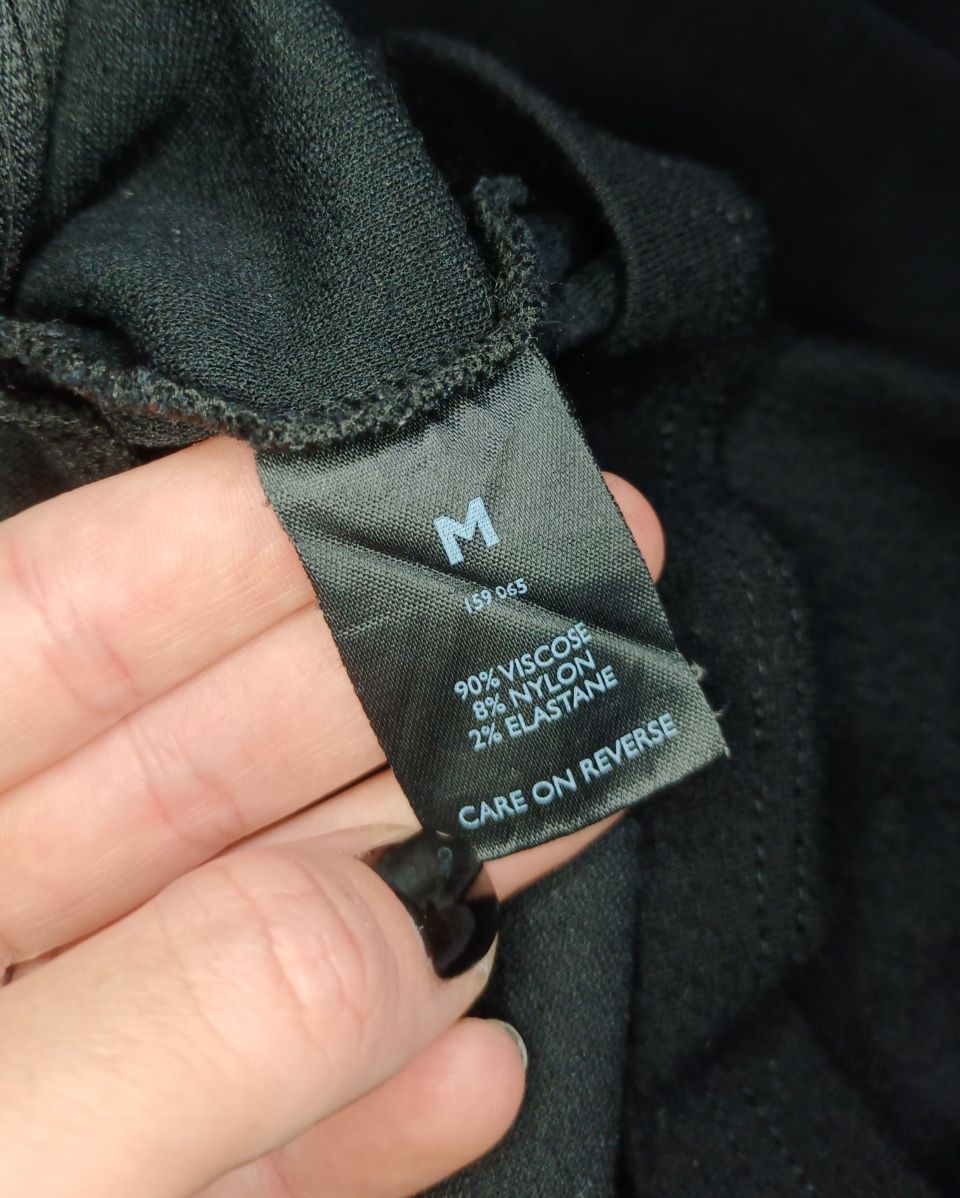 Bluza czarna w stylu azjatyckim 90% Wiskoza