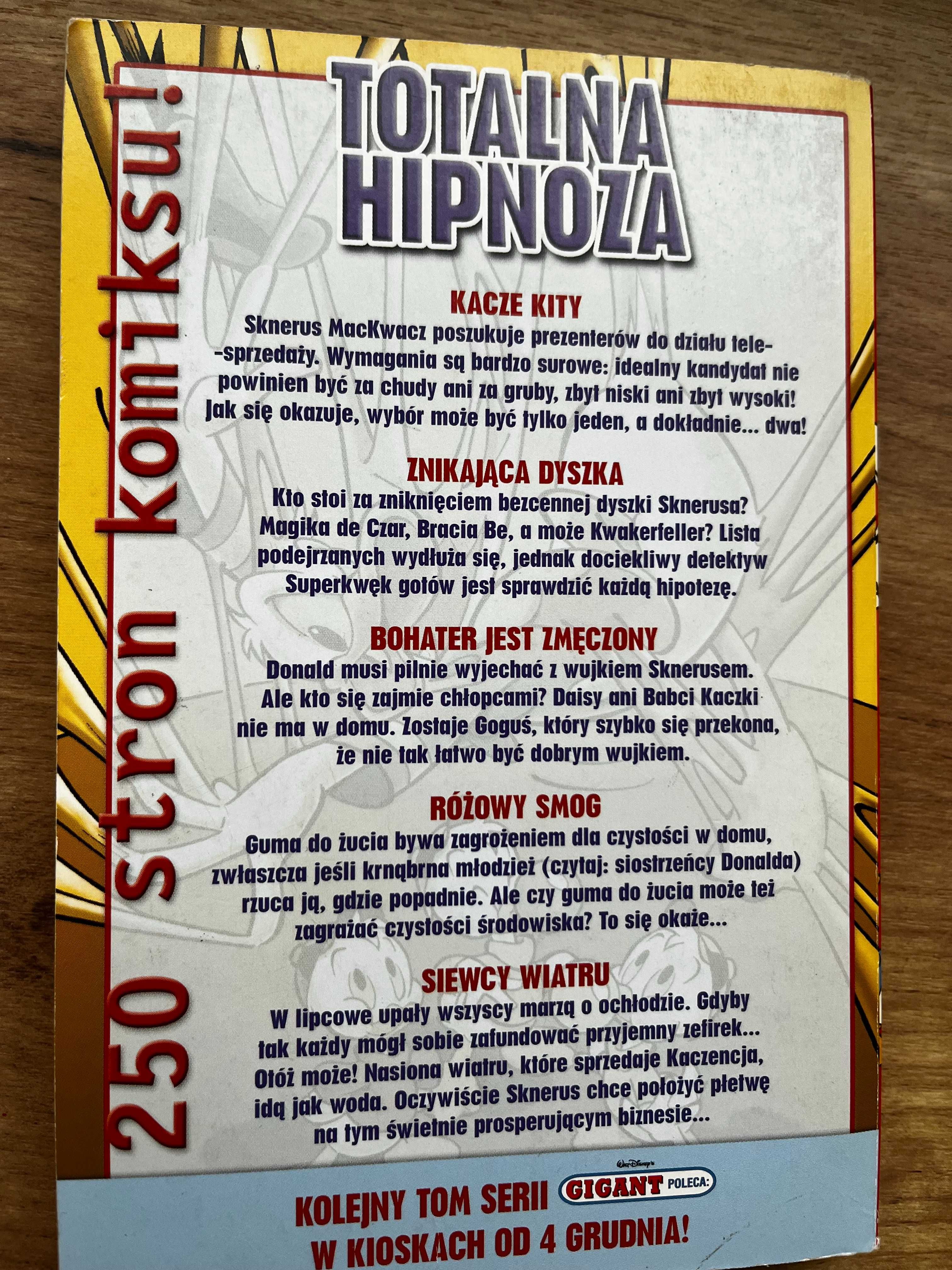 Komiks Gigant nr. XLVII(nr. 47) Totalna Hinoza Stan idealny