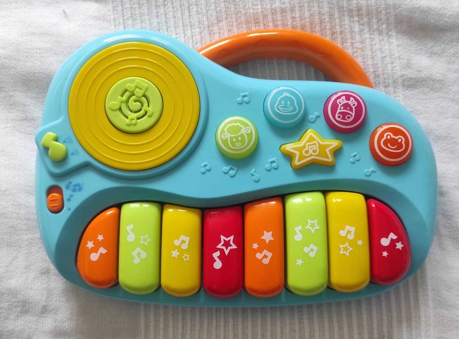 Pianino Pianinko Smily Play Winfun Smyk - muzyczna zabawka edukacyjna