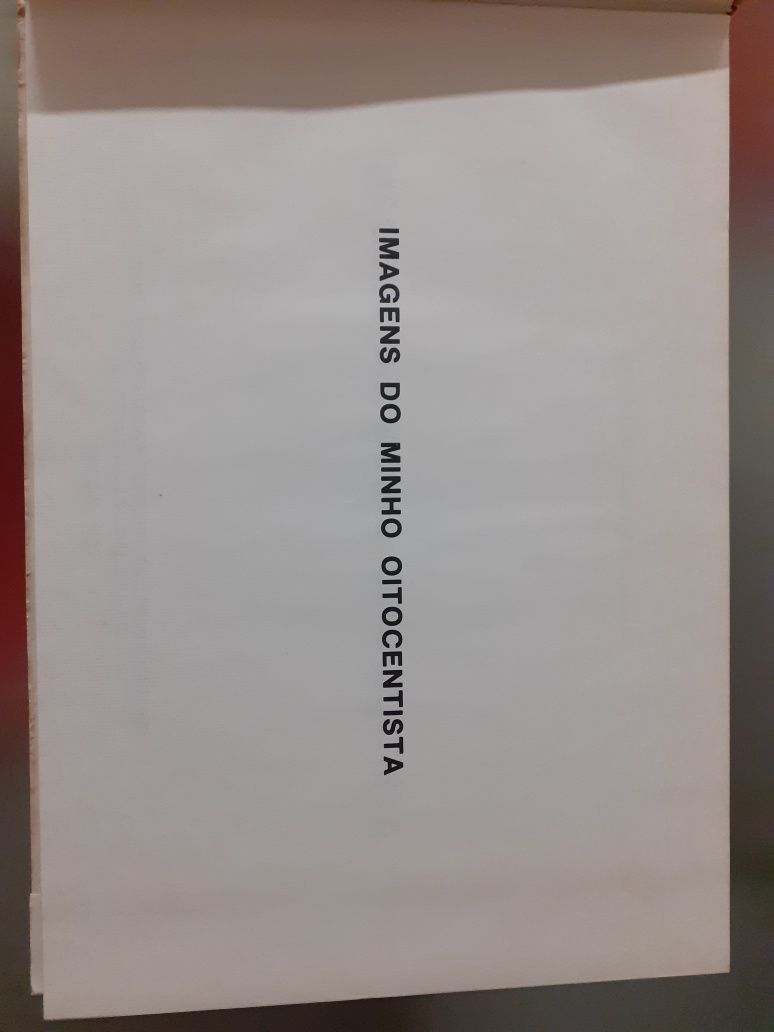 Livro  "As imagens do minho oitocentista "