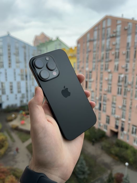 100% Аккум Идеал iPhone 16 Pro 128Gb Black Titanium Neverlock Айфон