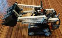 Lego Technic 42032 mała koparka gąsienicowa lub drugi pojazd stan bdb