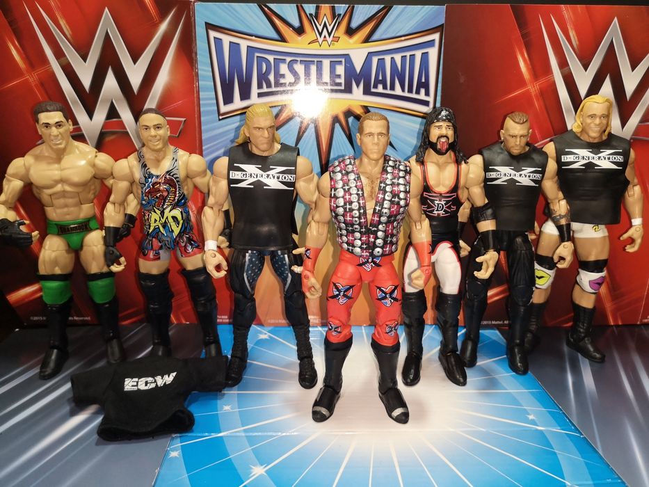 WWE Mattel Elite, Basic, Jazwares & Jakks figuras de Wrestling