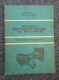 Roztrząsacz obornika N213 instrukcja obsługi katalog części