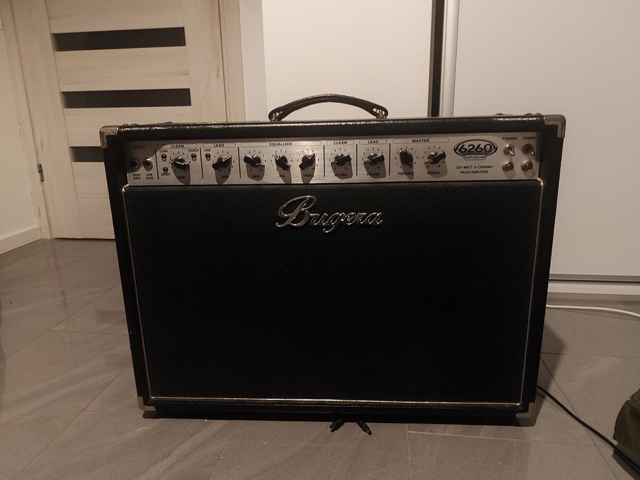 Bugera 6260 Infinium combo wzmacniacz lampowy gitarowy i footswitch