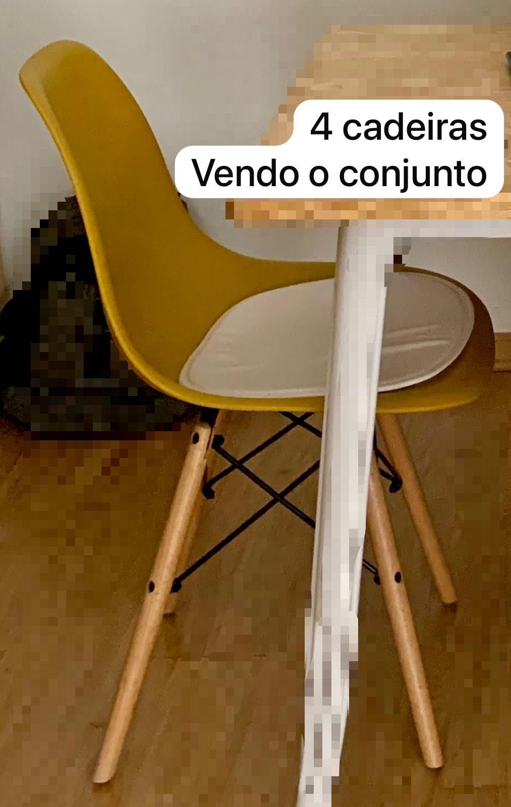 Conjunto 4 cadeiras refeição Sklum