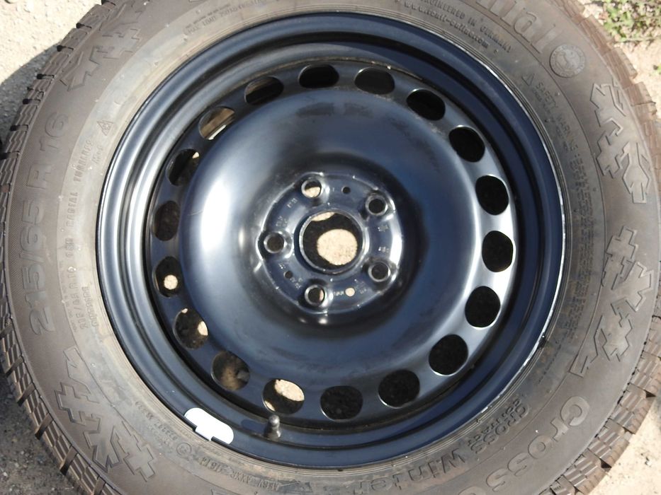 4x FELGI STALOWE 16 5x112 VW et33 6,5J  Nowe Demo