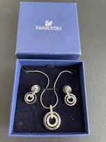 Joia- Pendente e brincos Swarovski