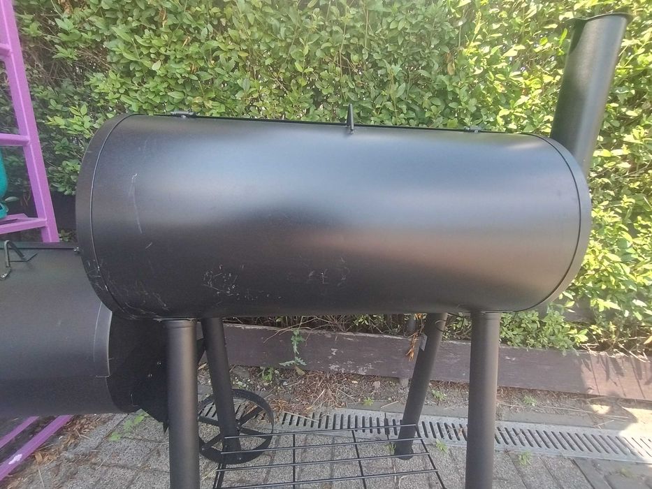 Grill węglowy EL FUEGO EDMONTON 66x34cm boczna komora !