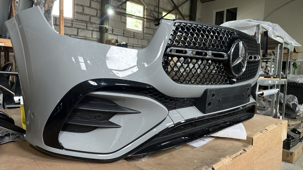 бампер фары Мерседес GLE 167 AMG рестайлинг LIFT 2023 оригинал