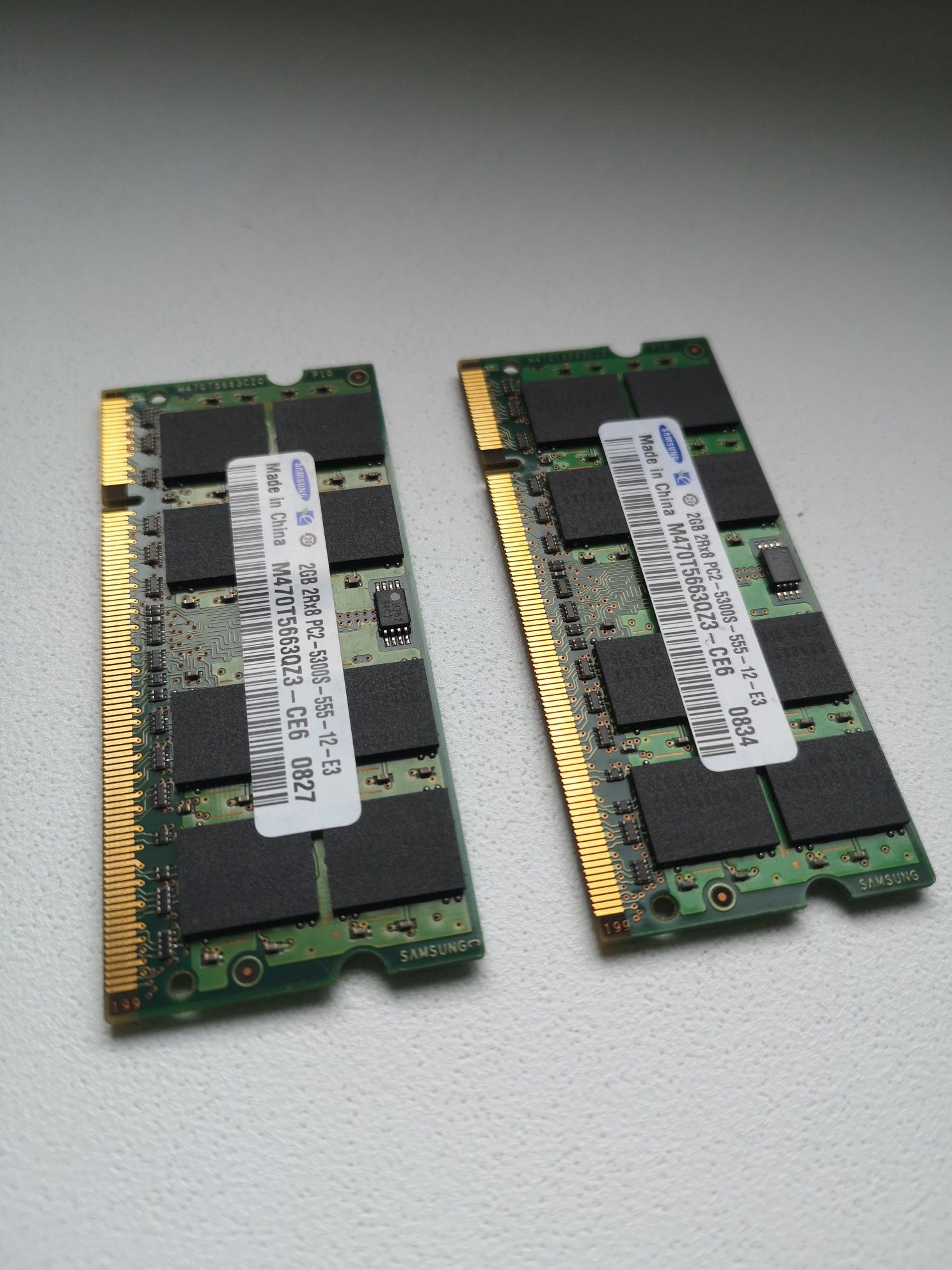 Pamięć 4GB DDR2 PC2-5300S M470T5663QZ3-CE6