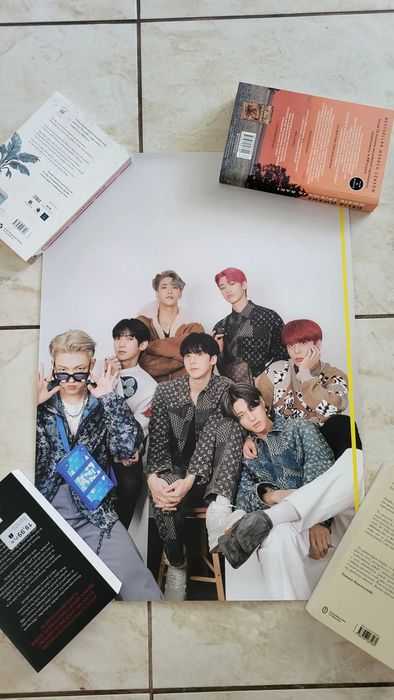 Oryginalne plakaty kpop Ateez Stray Kids Monsta X