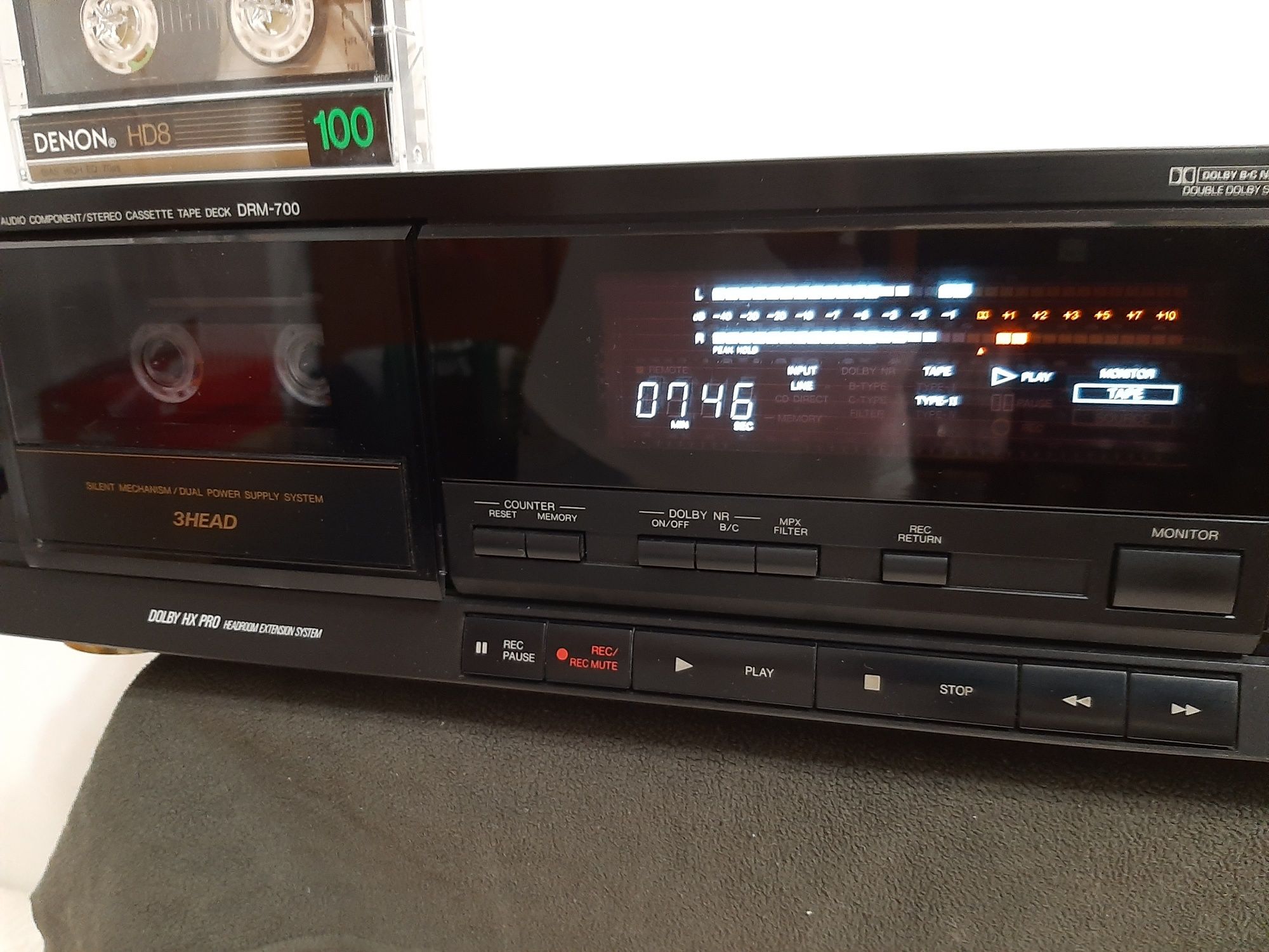 DENON DRM 700 deck cassetes