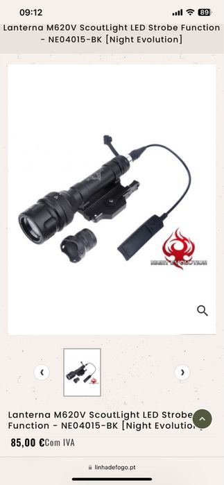 Lanterna night evolution M620v