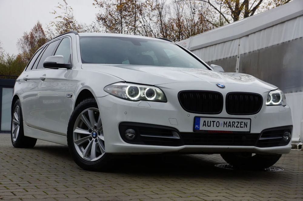 BMW Seria 5 2.0 Diesel 184 KM, 4x4, Automat, Lift, Skóra, Biksneon, Hak, GWARANCJA