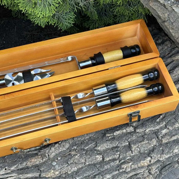 Подарунковий набір ШашлиКейс світлий