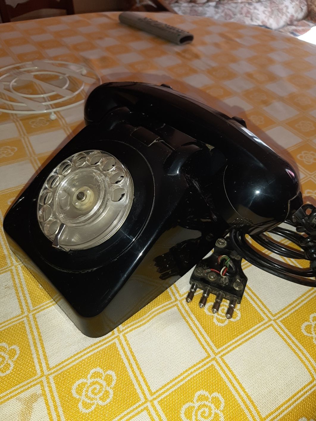 Telefone antigo disco