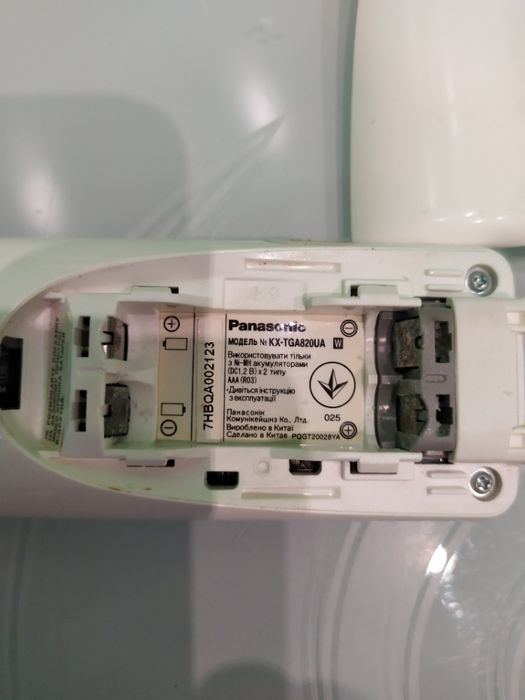 Радиотелефон Panasonic KX-TGA820UA + блок питания 6,5 V