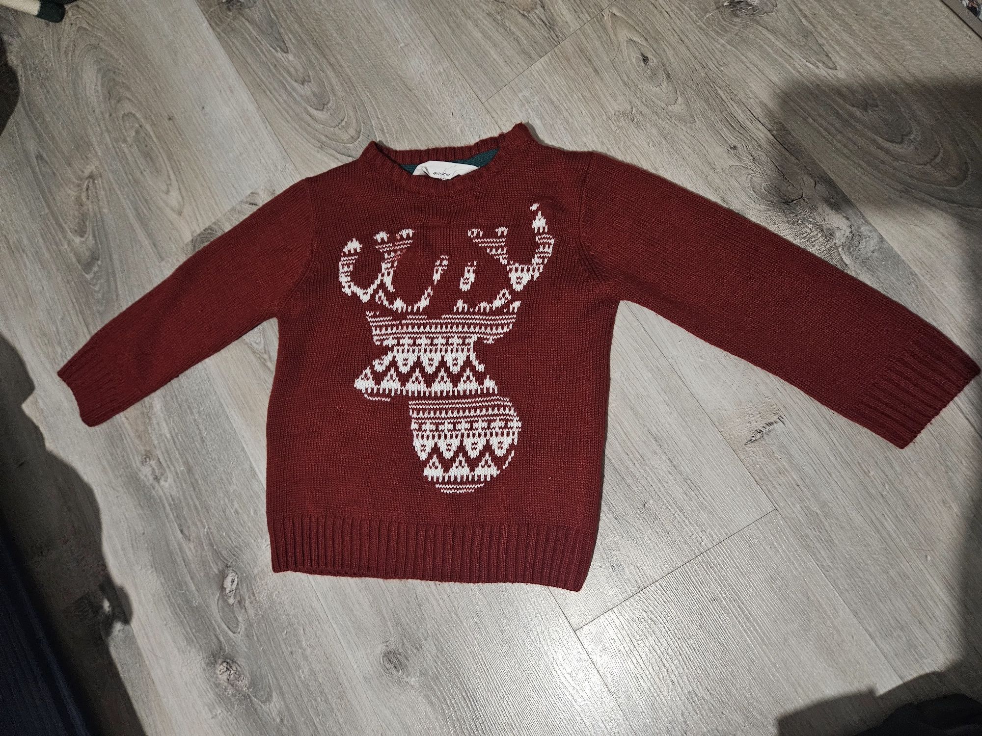 Chłopięcy sweter , sweater shop.  Rozmiar na 3-4 latka