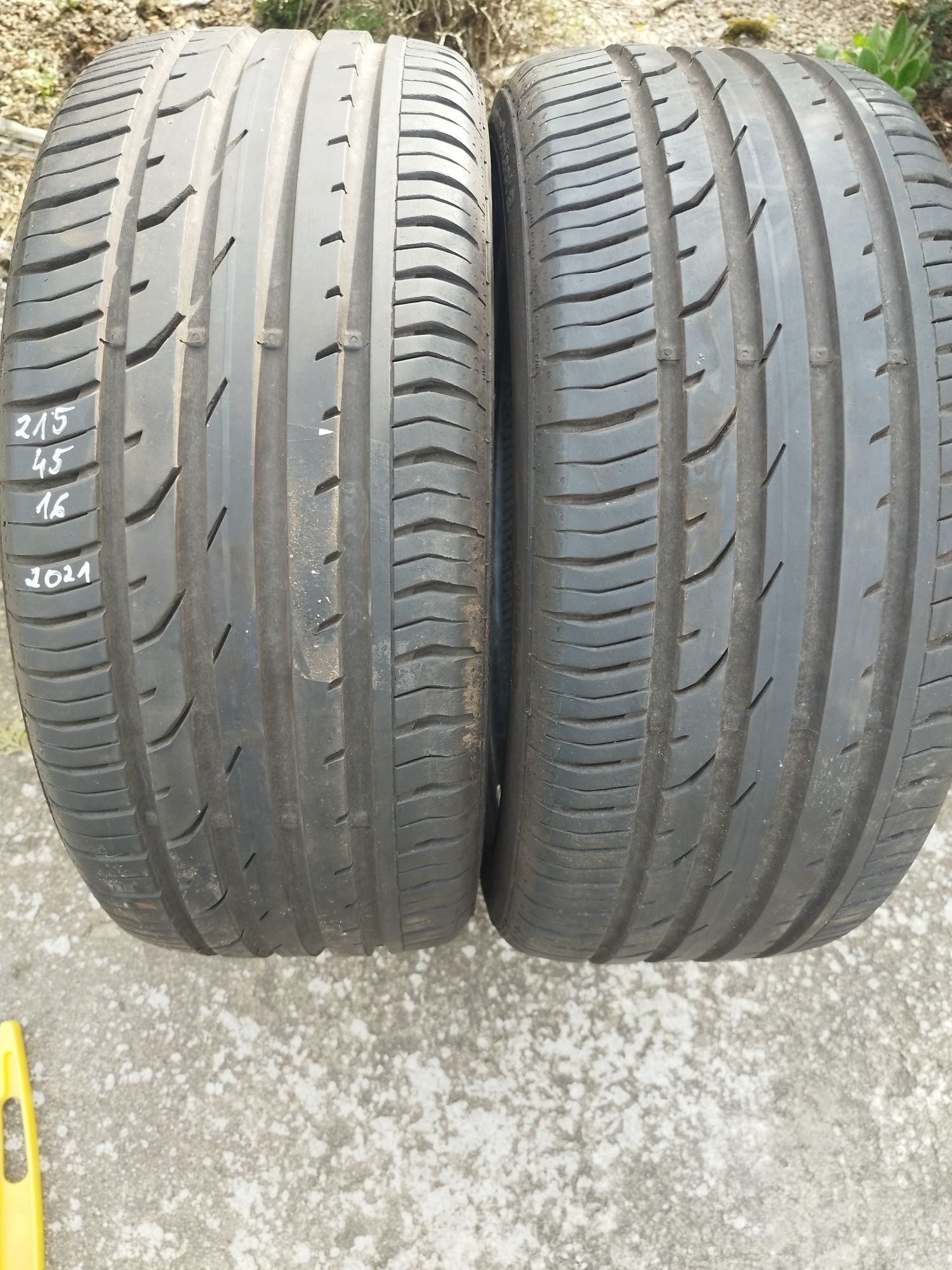 Opony letnie Continental 215/45 R 16 90V 2021 r 6.6 mm