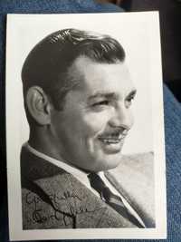 Zdjęcie autograf aktor Clark Gable lata 40 (12-9)