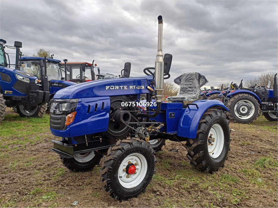 Мототрактор Forte MT-201 з фрезою ФОРТЕ безкоштовна доставка під двір