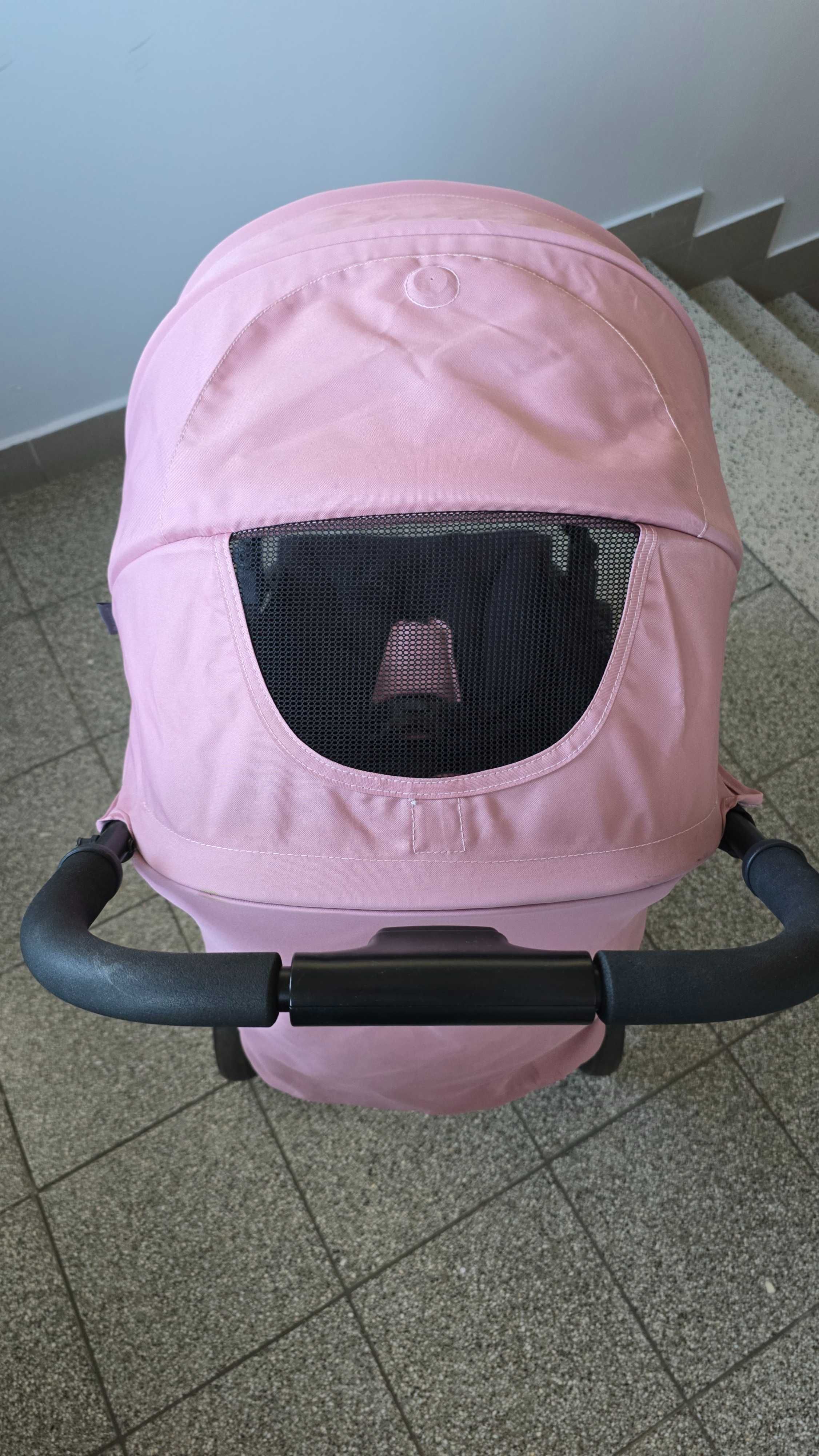 Wózek spacerówka Kinderkraft TRIG 2 różowy