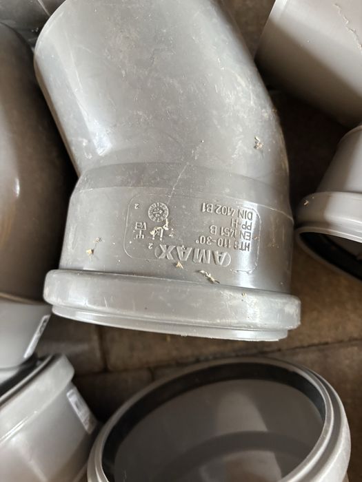 Kształtki kanalizacyjne 75 i 100mm