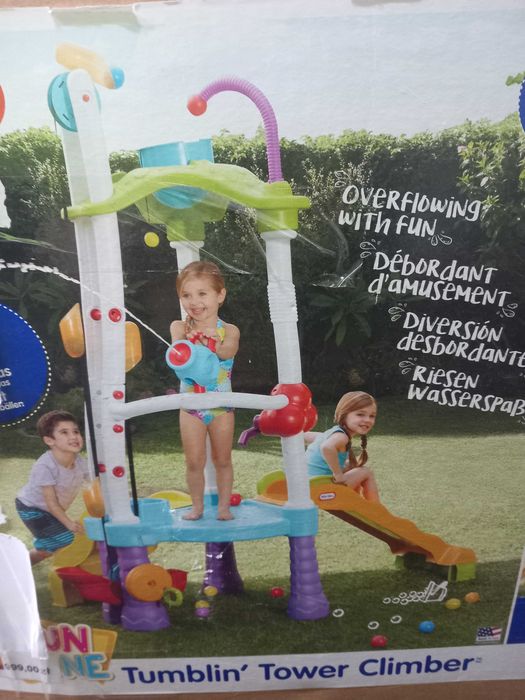 Tumblin’ Tower Climber – Wodna Wieża Zabaw! Plac zabaw dla dzieci