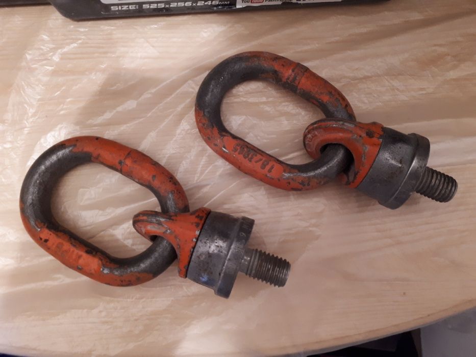 uchwyt M 14 obrotowy oczkowy 1t, 1 tona