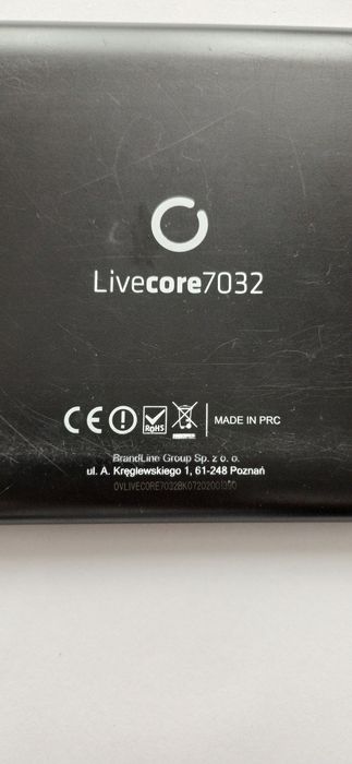 Tablet Overmax Livecore7032 uszkodzony