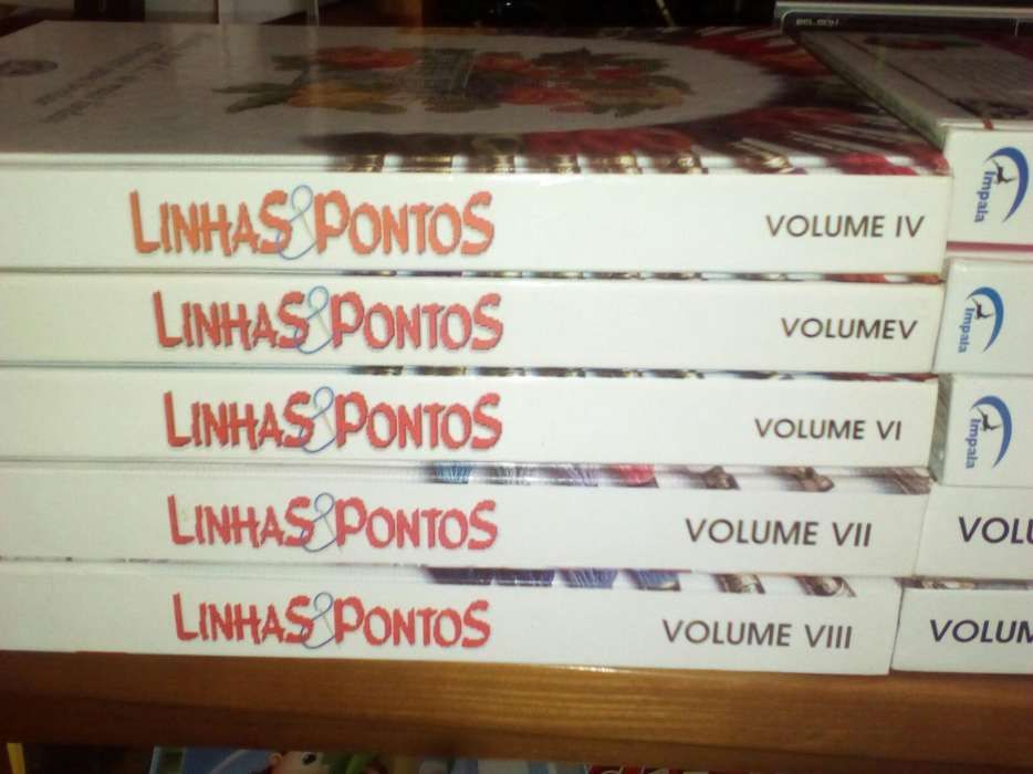 Revistas Linhas e Pontos em volumes