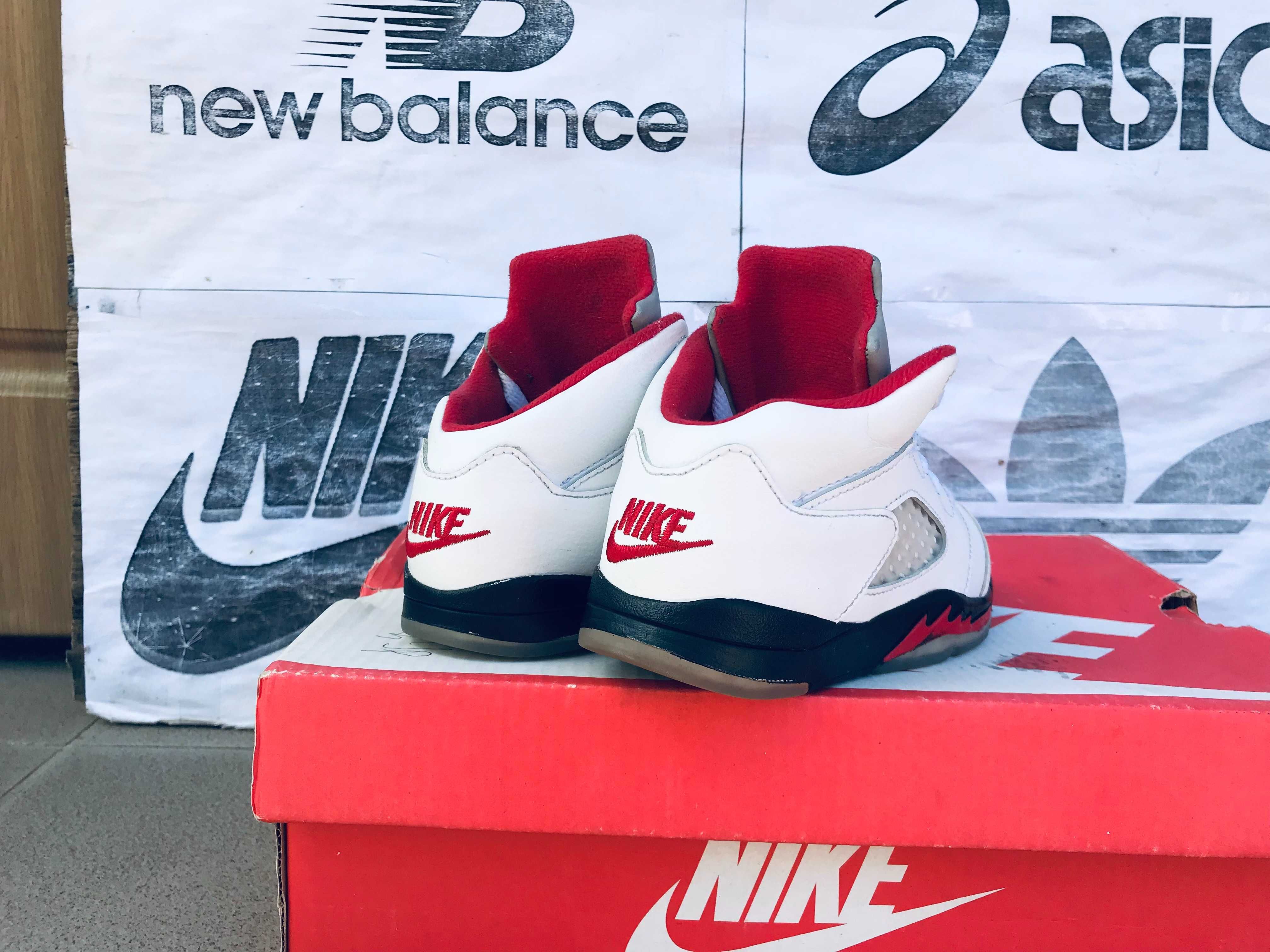 Кроссовки Nike AIr Jordan 5 Retro баскетбольные кожаные ботинки