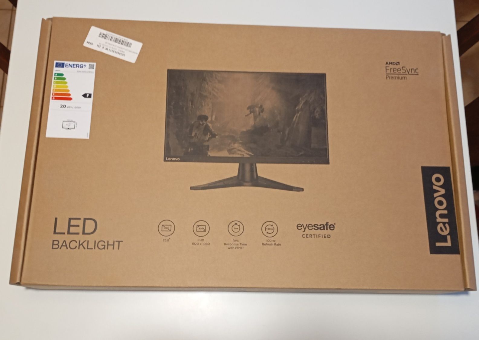 GWARANCJA! Monitor Lenovo G24E-20 120hz z ważna gwarancją