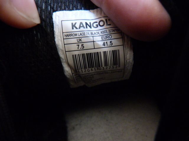 Туфли ст.26.5 KANGOL, кожа