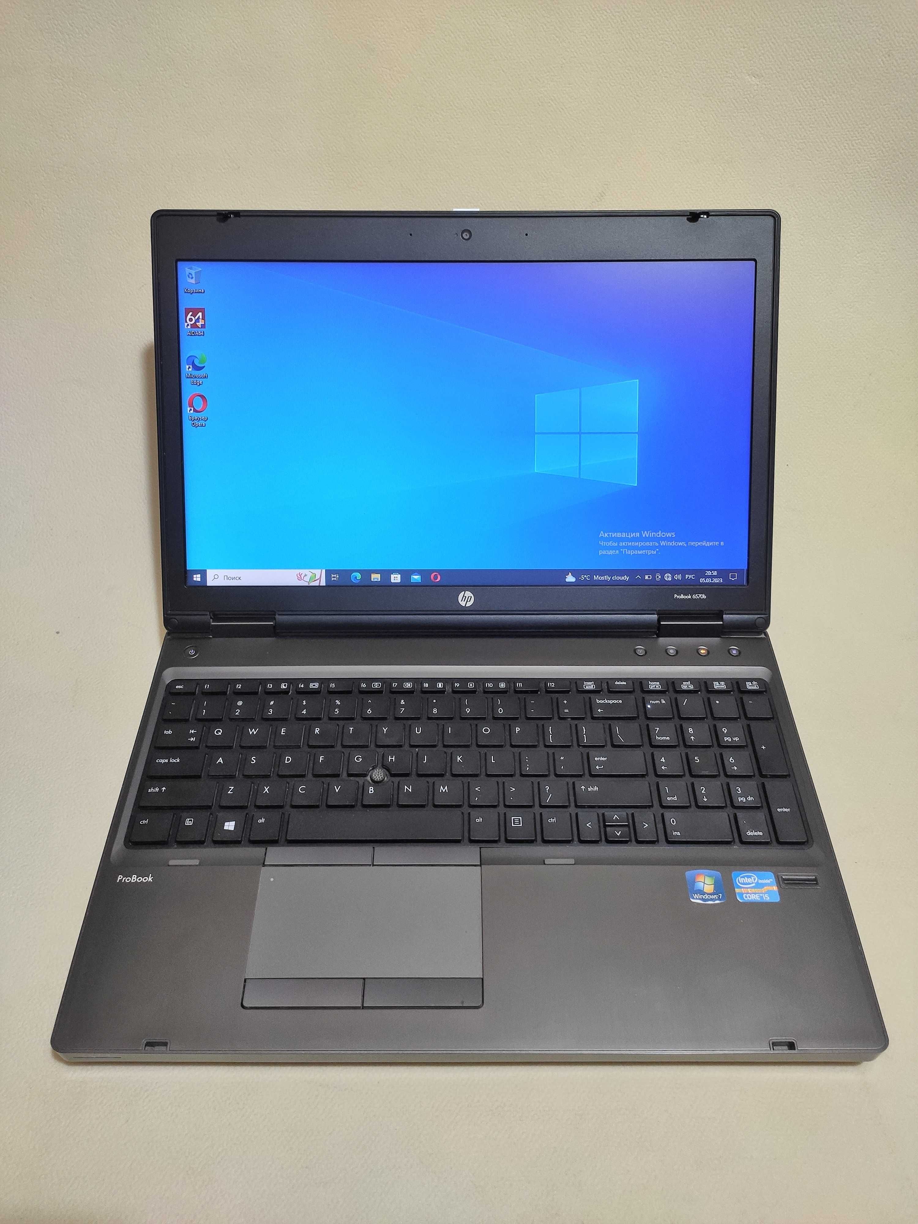 Ноутбук 15,6" HP ProBook 6570b Core i5/DDR 8Gb/SSD 128Gb/Web