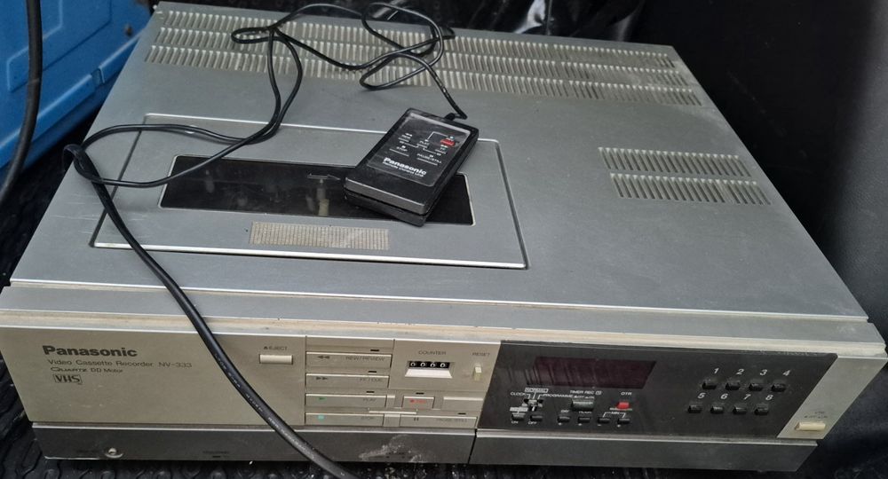 Відеомагнітофон відео vhs panasonic nv-333-eg nv-333