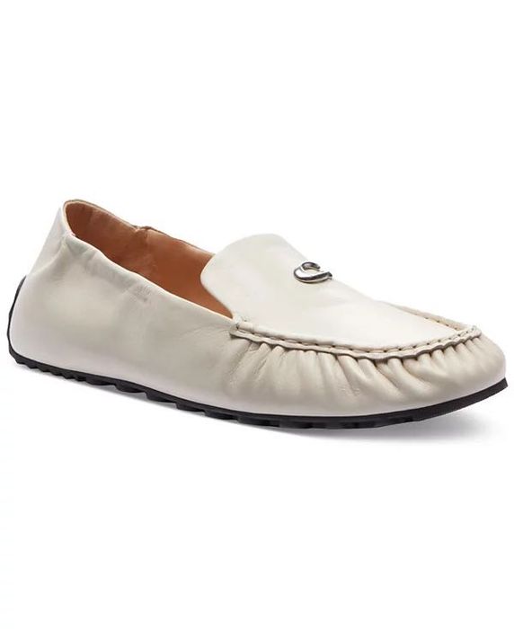 COACH Ronnie Loafer, Серые лофферы натуральная кожа р 39