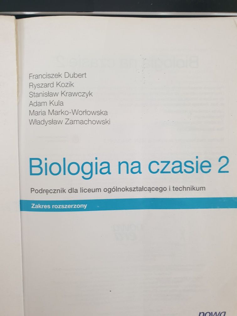 Biologia - podręcznik kl. 2 - NOWA CENA