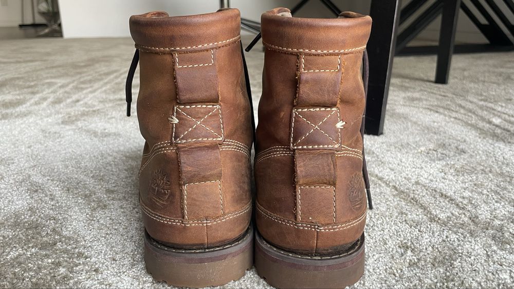 Botas Timberland em Pele (homem; tam 41.5)